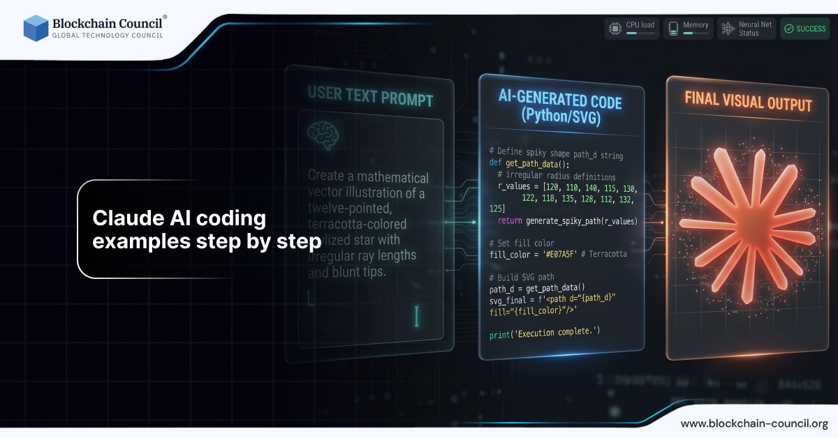 Claude AI Coding Examples Step by Step - Blockchain Council