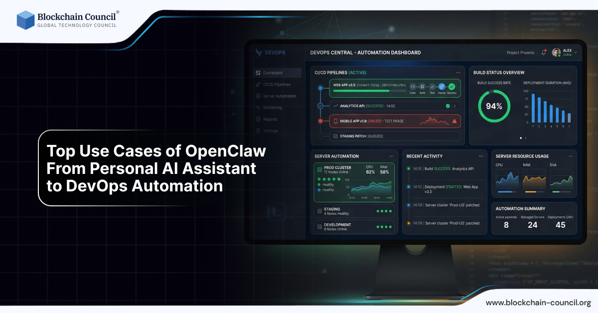 Top OpenClaw Use Cases for Automation - Blockchain Council