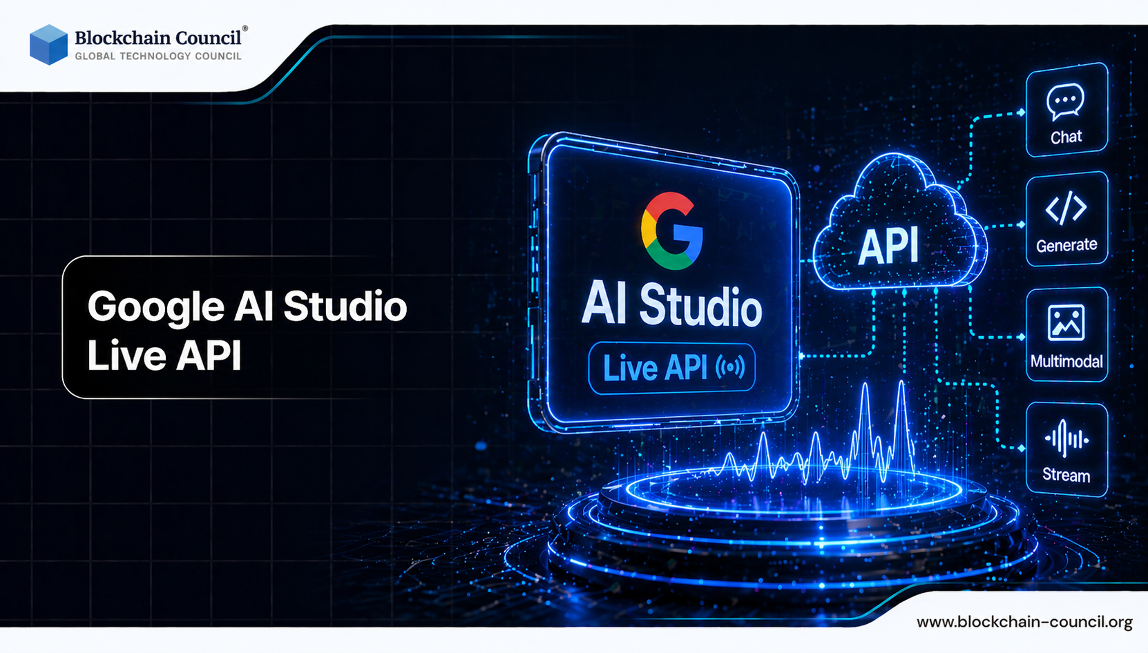 Google AI Studio Live API - Blockchain Council