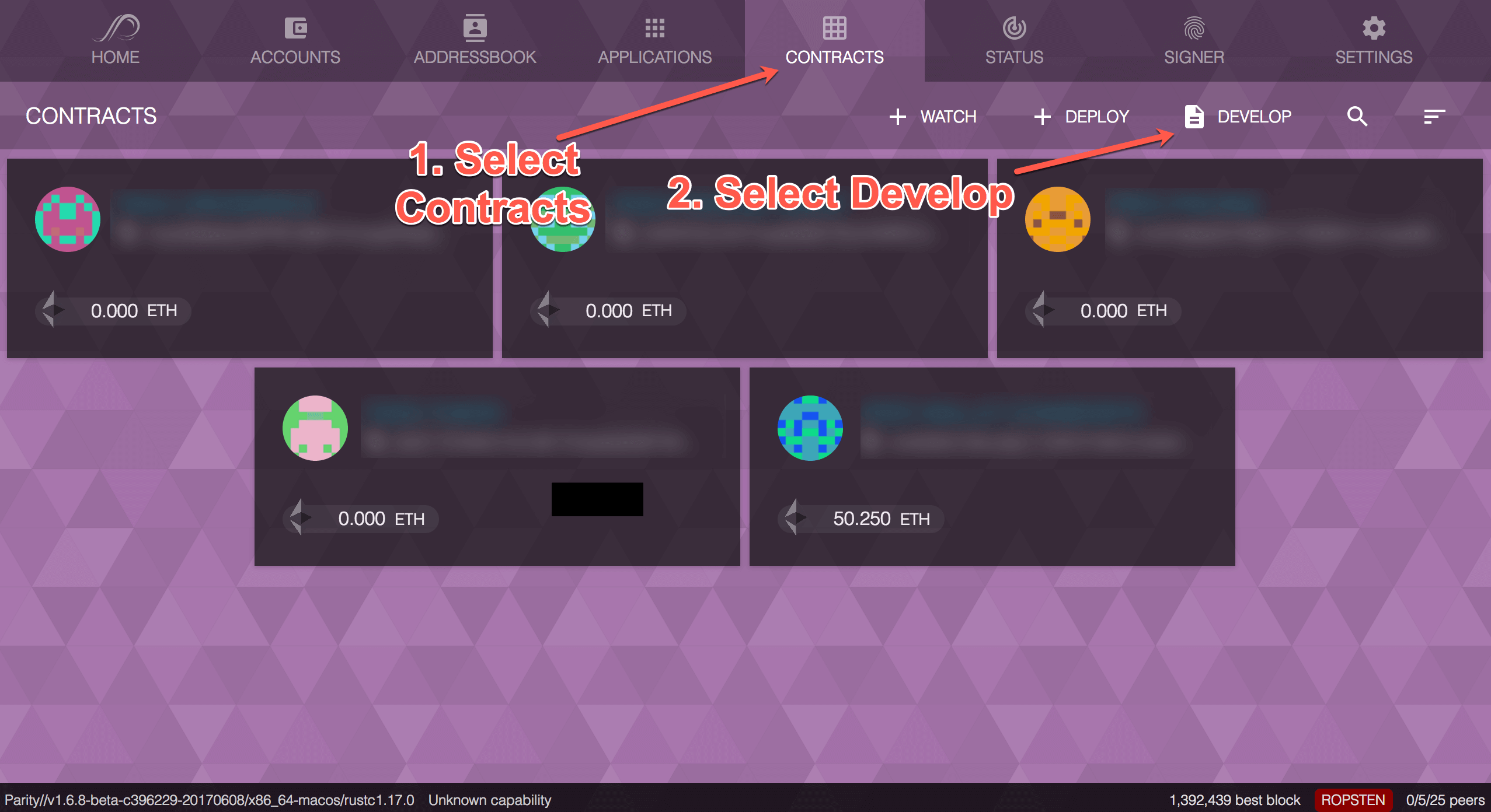 How to Develop Ethereum Smart Contracts in Parity Faster than Anything else.