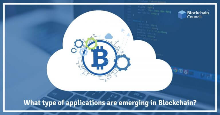 What type of applications are emerging in Blockchain?