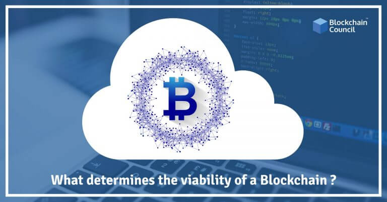 What determines the viability of Blockchain?