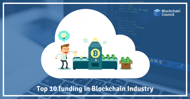 Top 10 Funding in Blockchain Industry