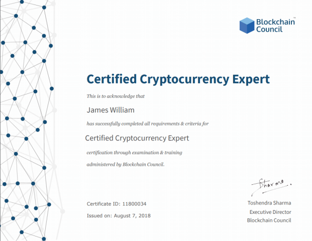 Certified-Cryptocurrency-Expert