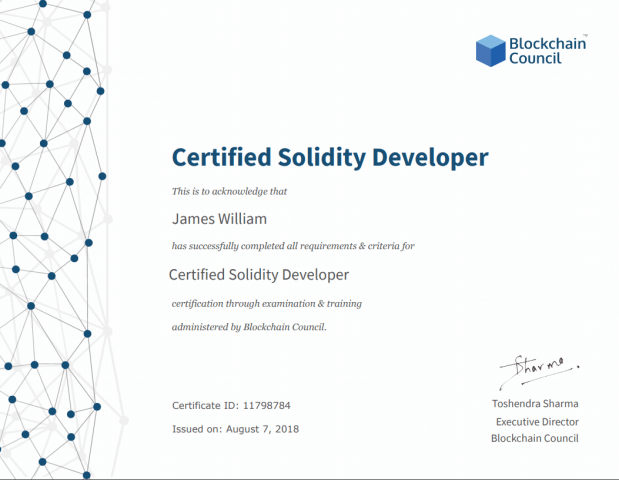 Certified-Solidity-Developer