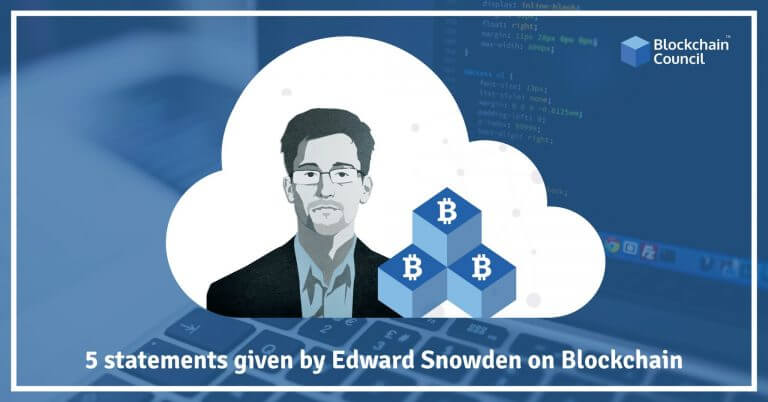 5-statements-given-by-Edward-Snowden-on-Blockchain