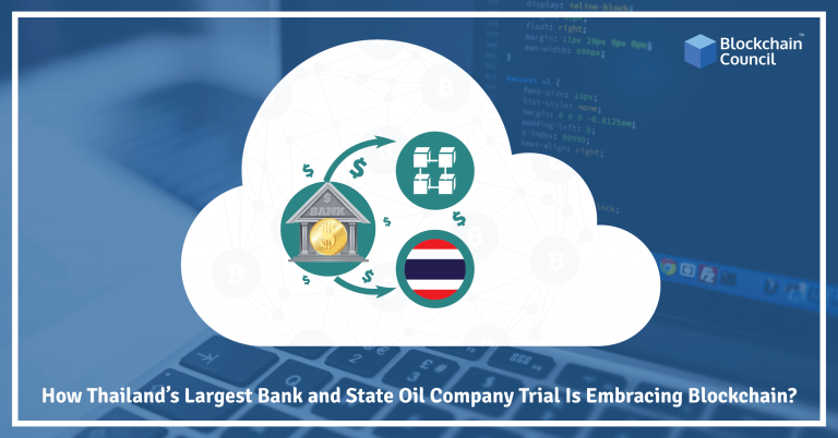 How Thailand’s Largest Bank and State Oil Company Trial is Embracing Blockchain ?