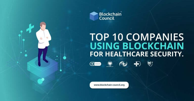 Top 10 Companies Using Blockchain For Healthcare Security