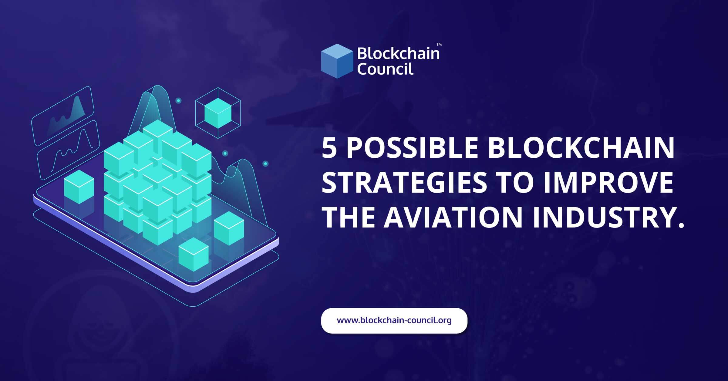 5 Possible Blockchain Strategies To Improve The Aviation Industry