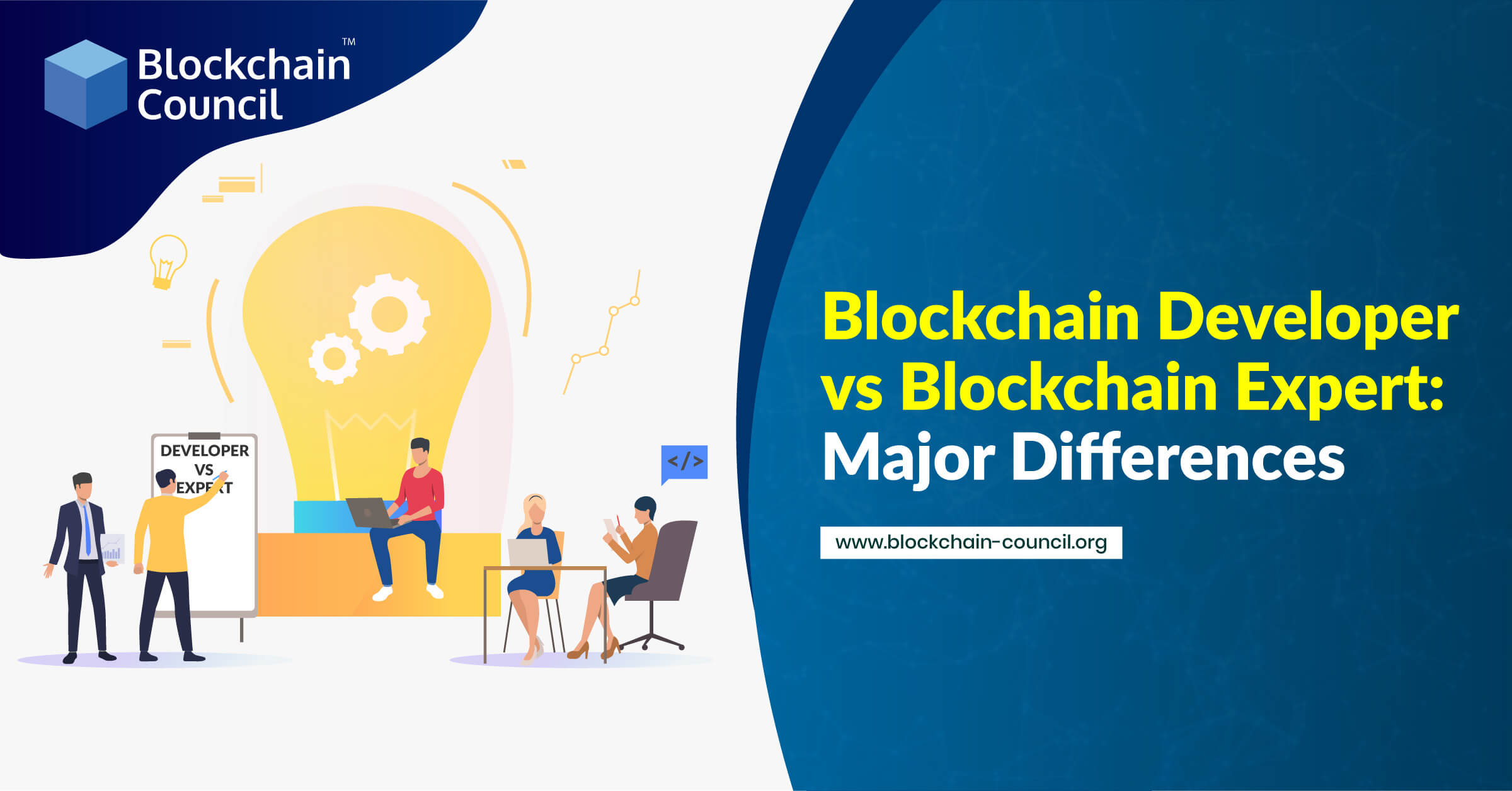 Blockchain Developer vs Blockchain Expert: Major Differences