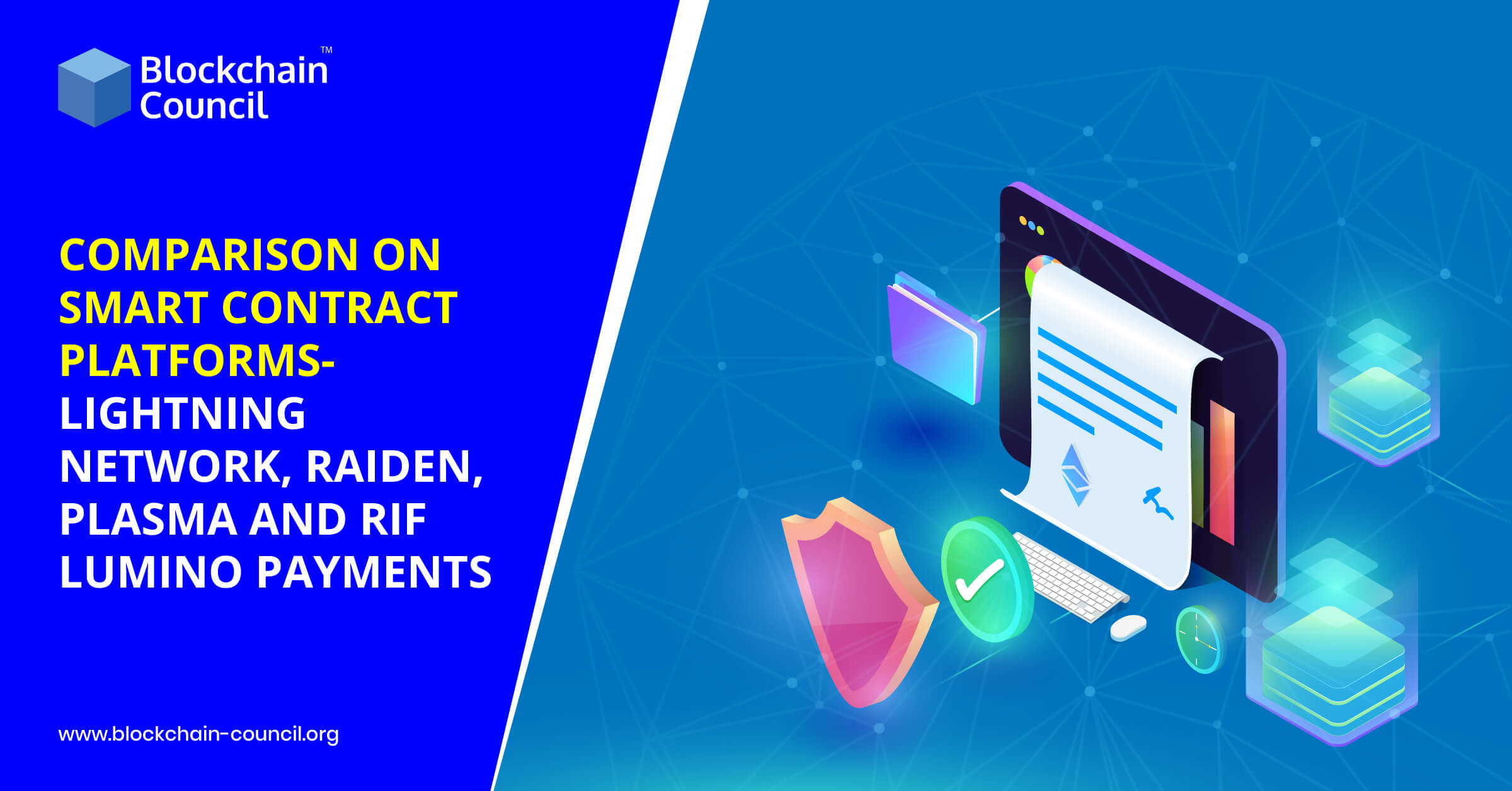 Comparison on Smart Contract Platforms- Lightning Network, Raiden, Plasma and RIF Lumino Payments