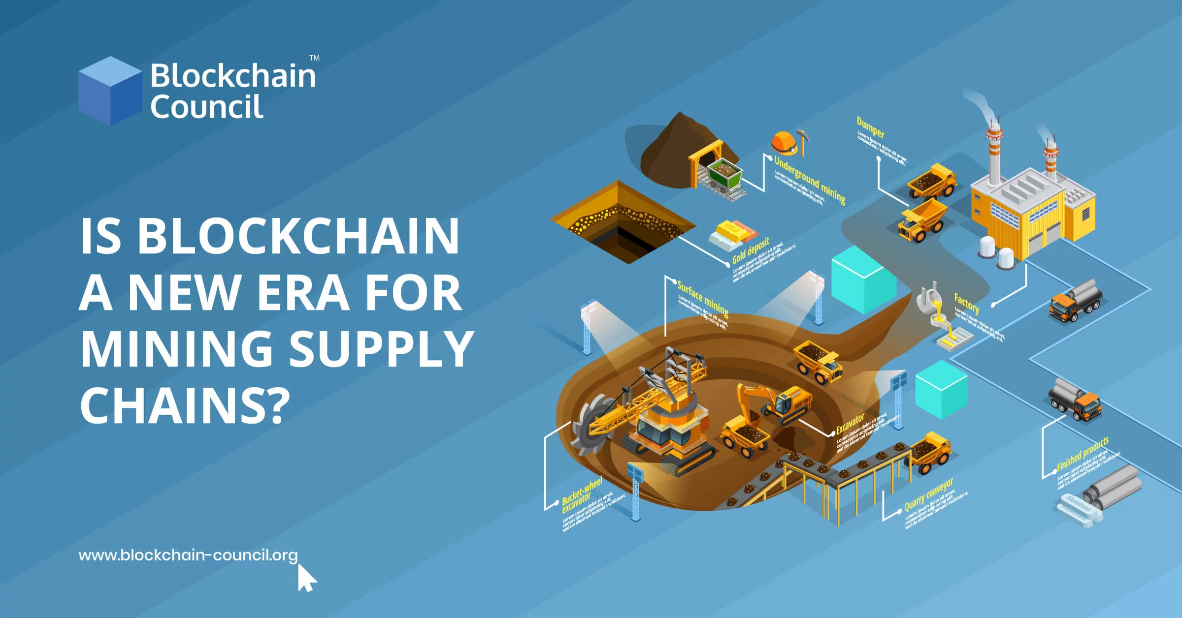IS BLOCKCHAIN A NEW ERA FOR MINING SUPPLY CHAINS?