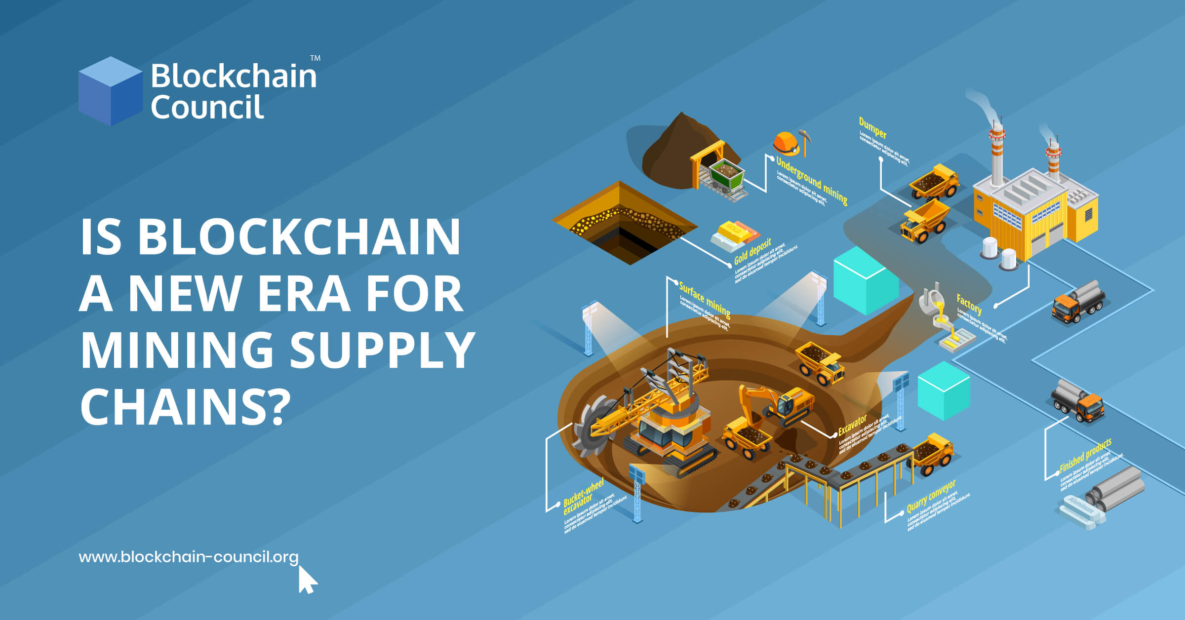 IS BLOCKCHAIN A NEW ERA FOR MINING SUPPLY CHAINS?