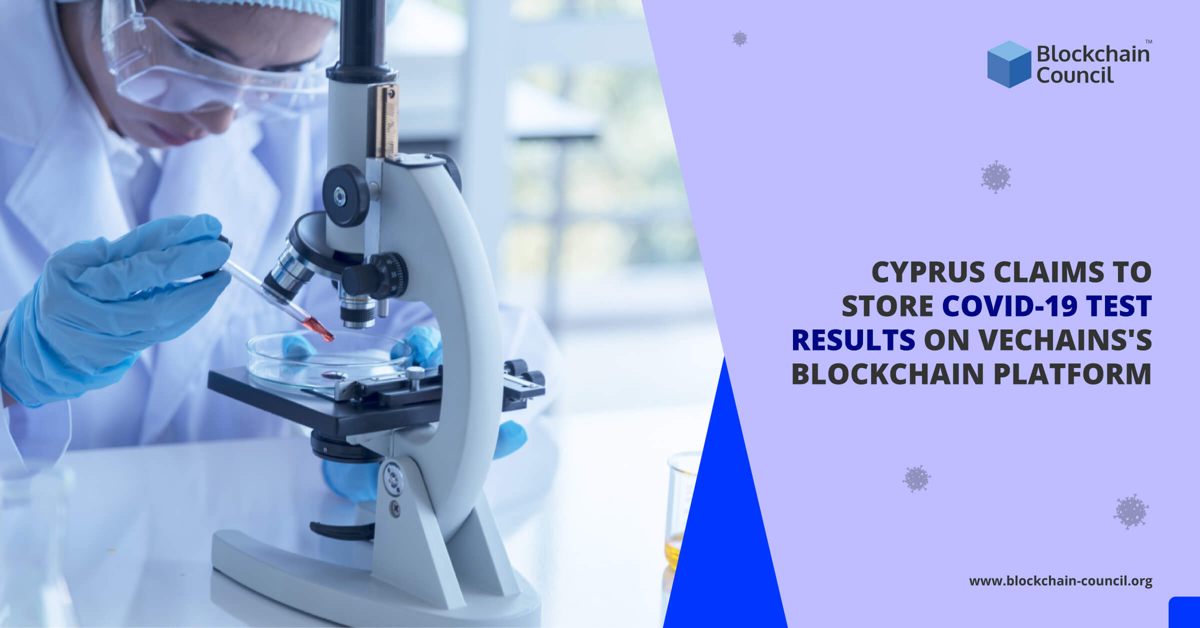 Cyprus-Claims-to-Store-COVID-19-Test-Results-on-Vechains's-Blockchain-Platform