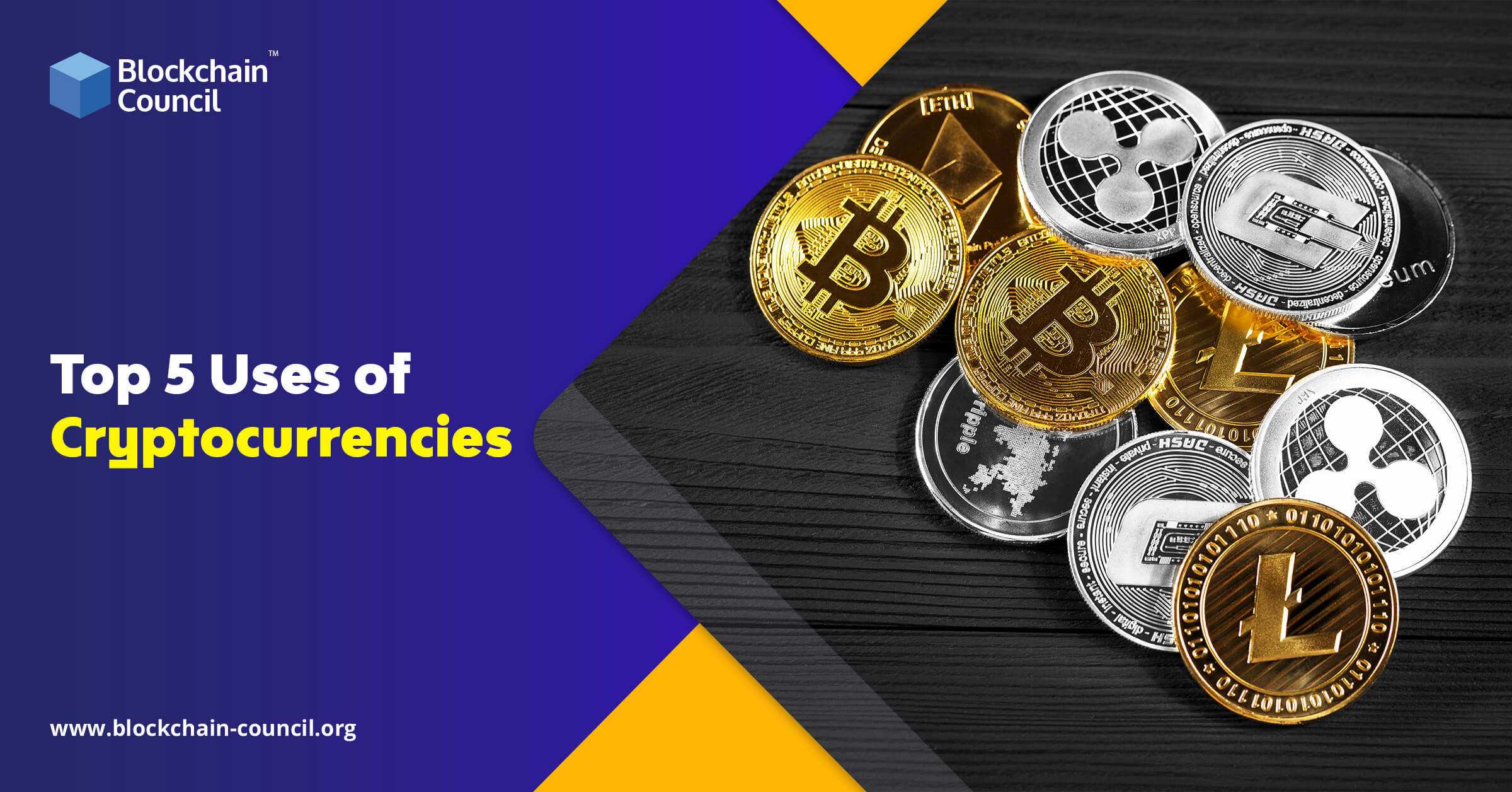 Top 5 Uses of Cryptocurrencies