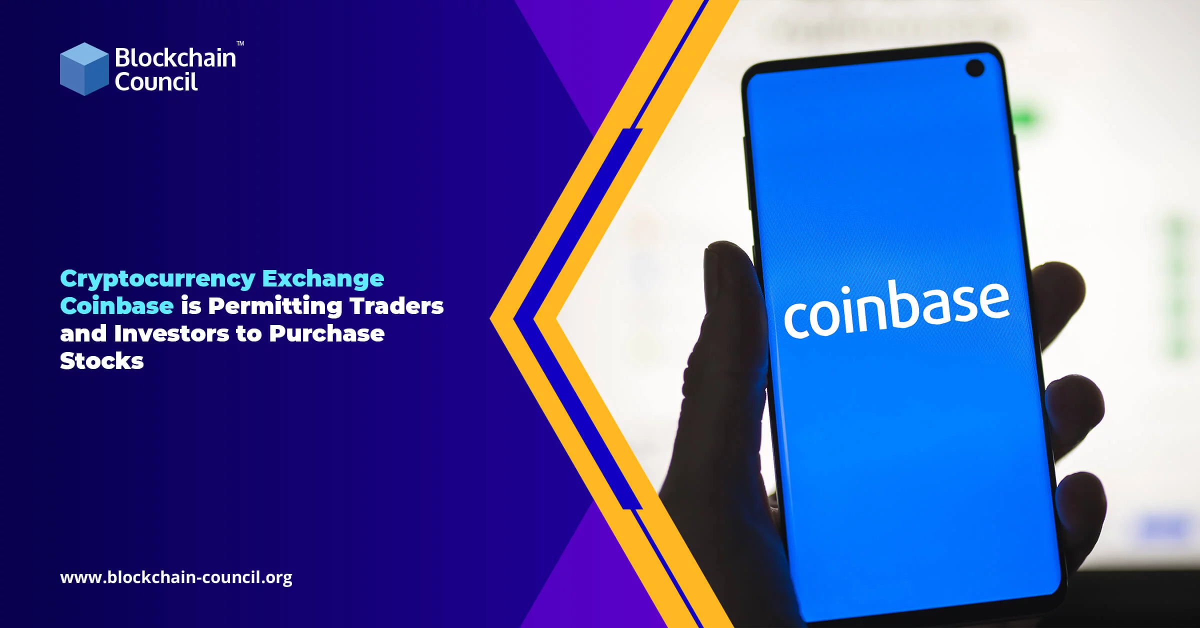 Cryptocurrency Exchange Coinbase is Permitting Traders and Investors to Purchase Stocks