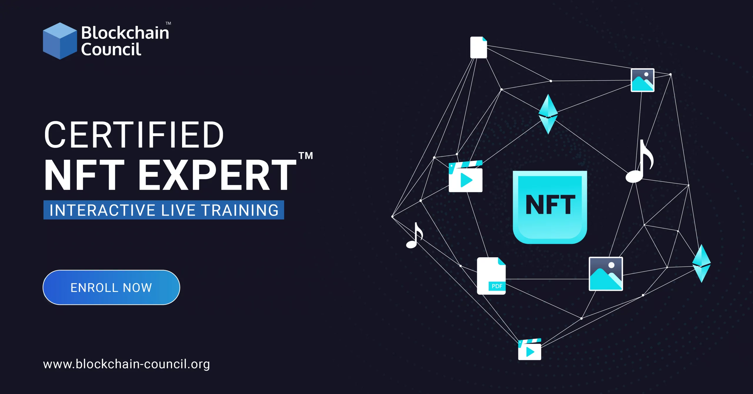 Certified NFT Expert™ Interactive Live Training