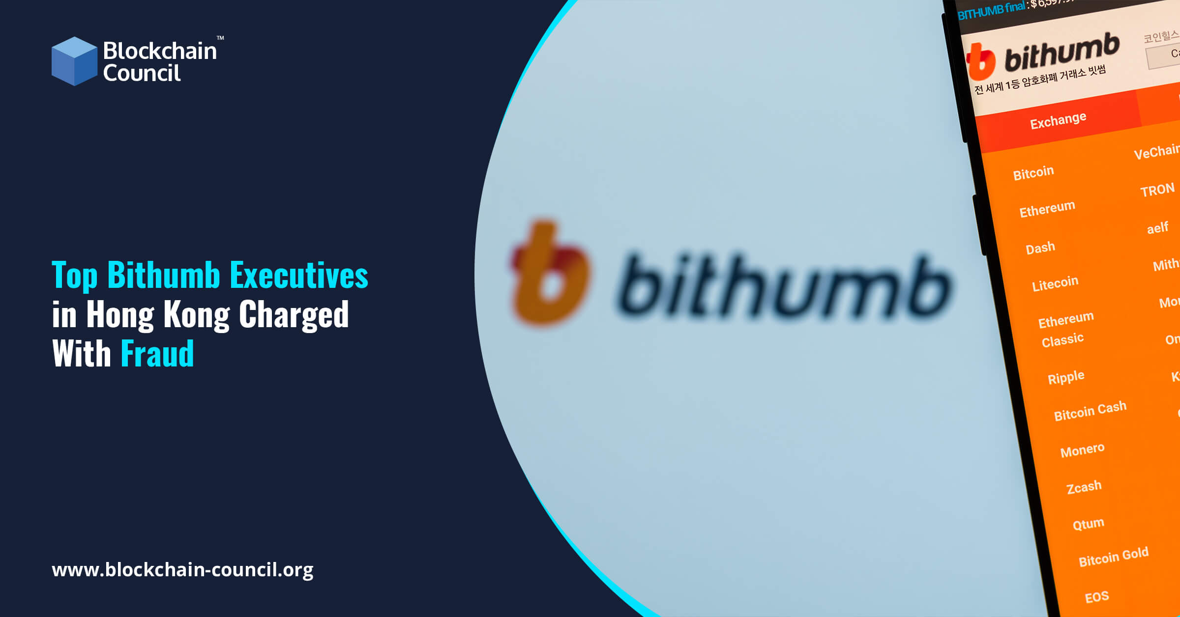 Top Bithumb Executives in Hong Kong Charged With Fraud