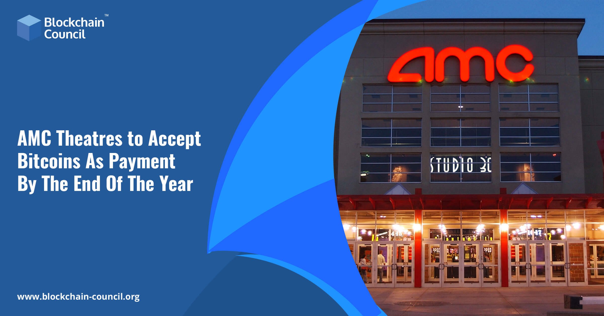 AMC Theatres to Accept Bitcoins As Payment By The End Of The Year