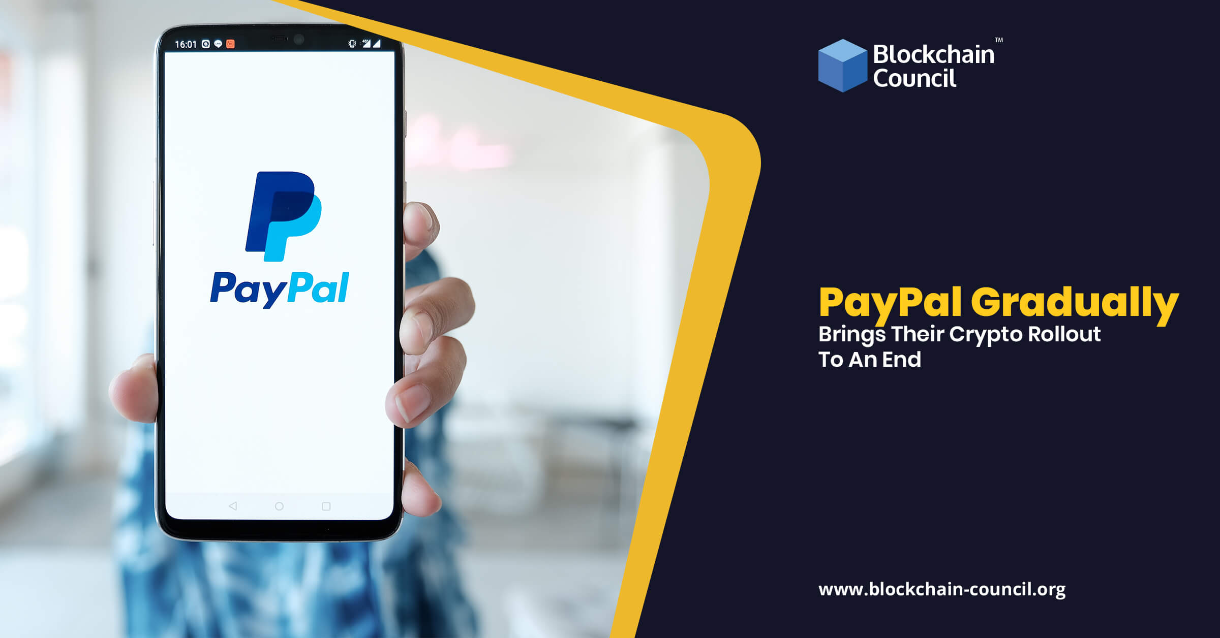 PayPal Gradually Brings Their Crypto Rollout To An End