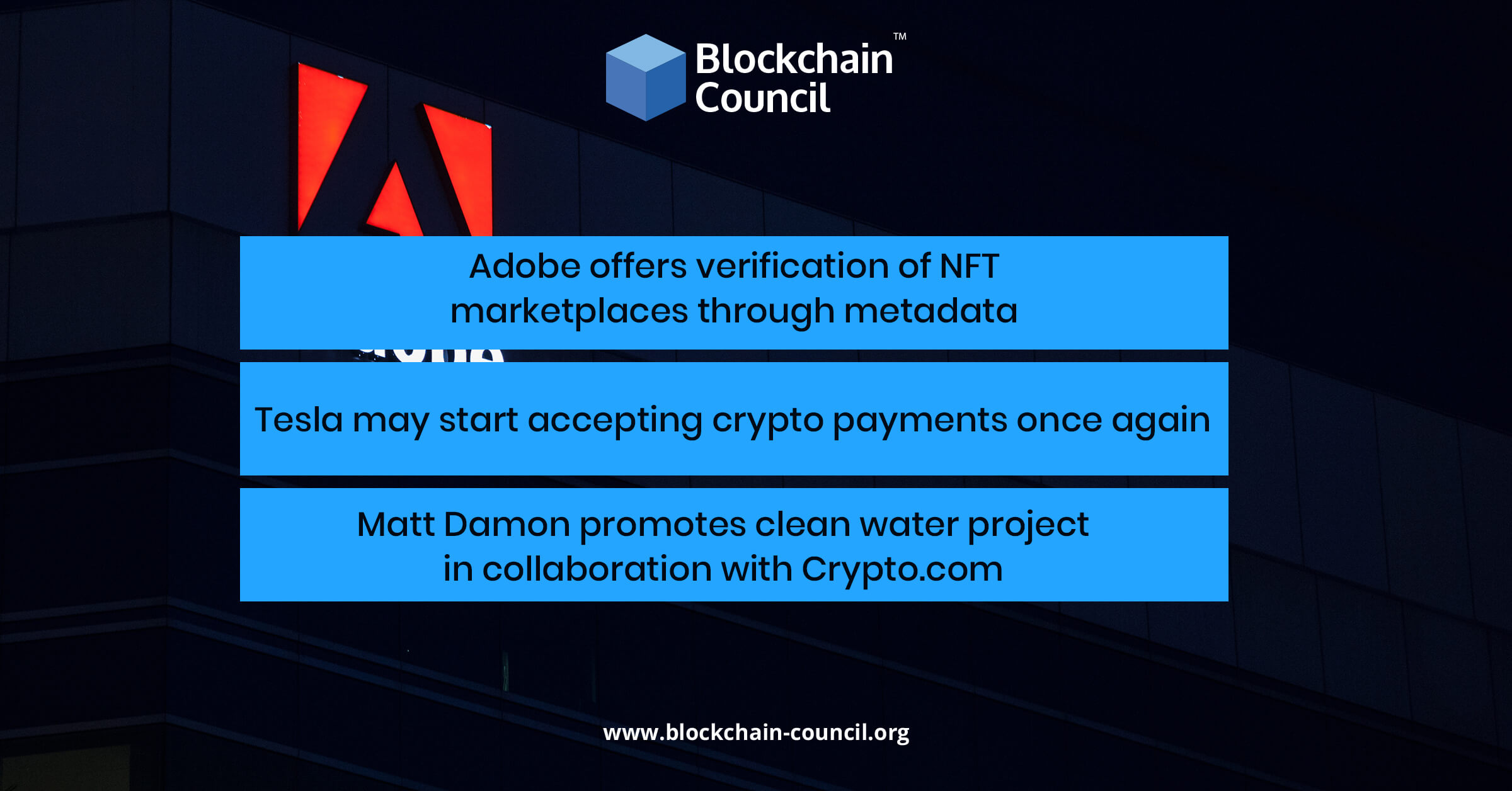 Adobe offers verification of NFT marketplaces through metadata 3 com