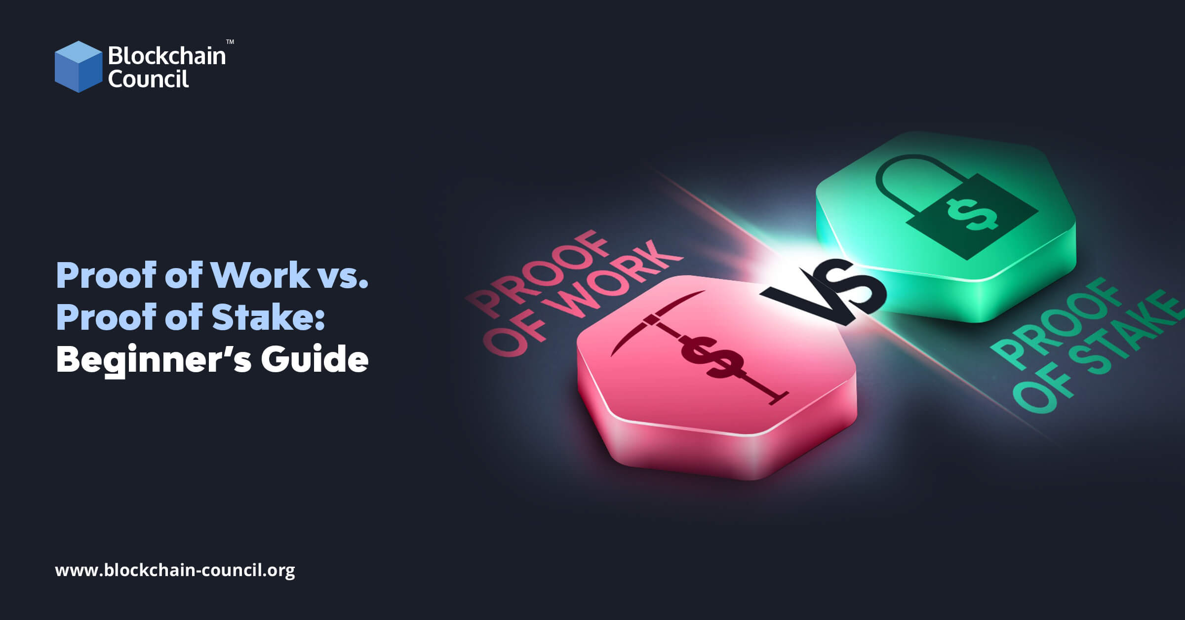 Proof of Work vs. Proof of Stake: Beginner’s Guide