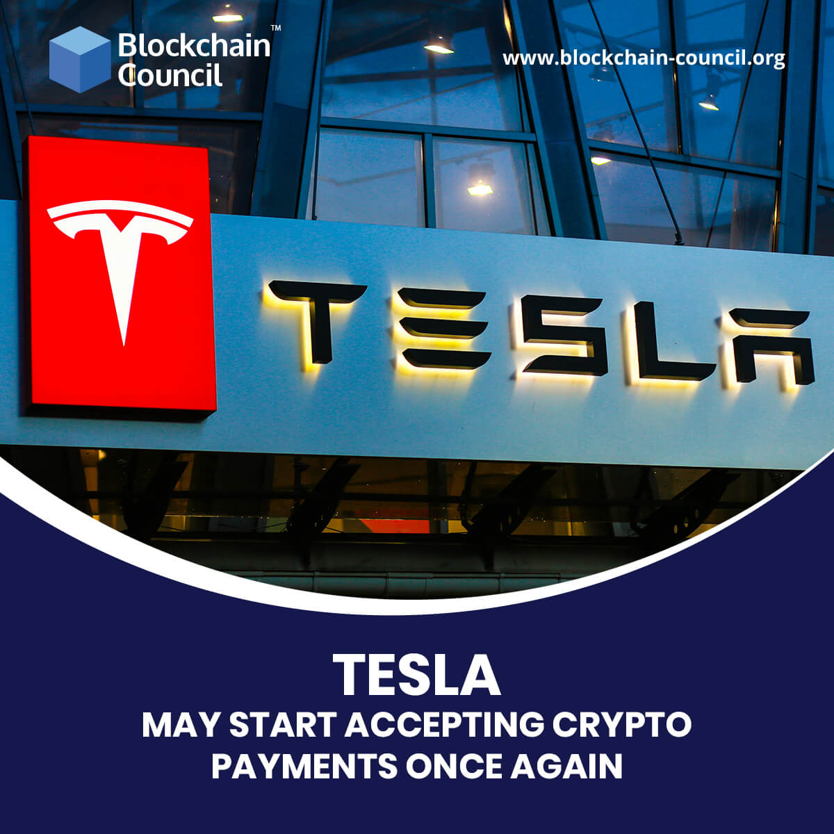 Tesla may start accepting crypto payments once again