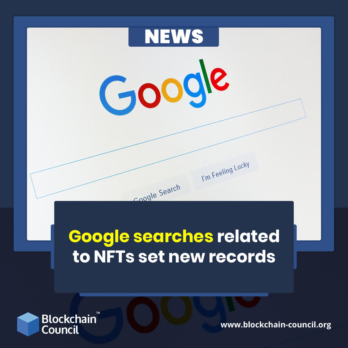 Google searches related to NFTs set new records