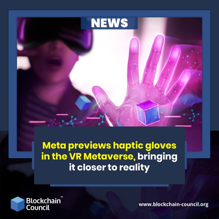 Meta previews haptic gloves in the VR Metaverse, bringing it closer to reality (1)