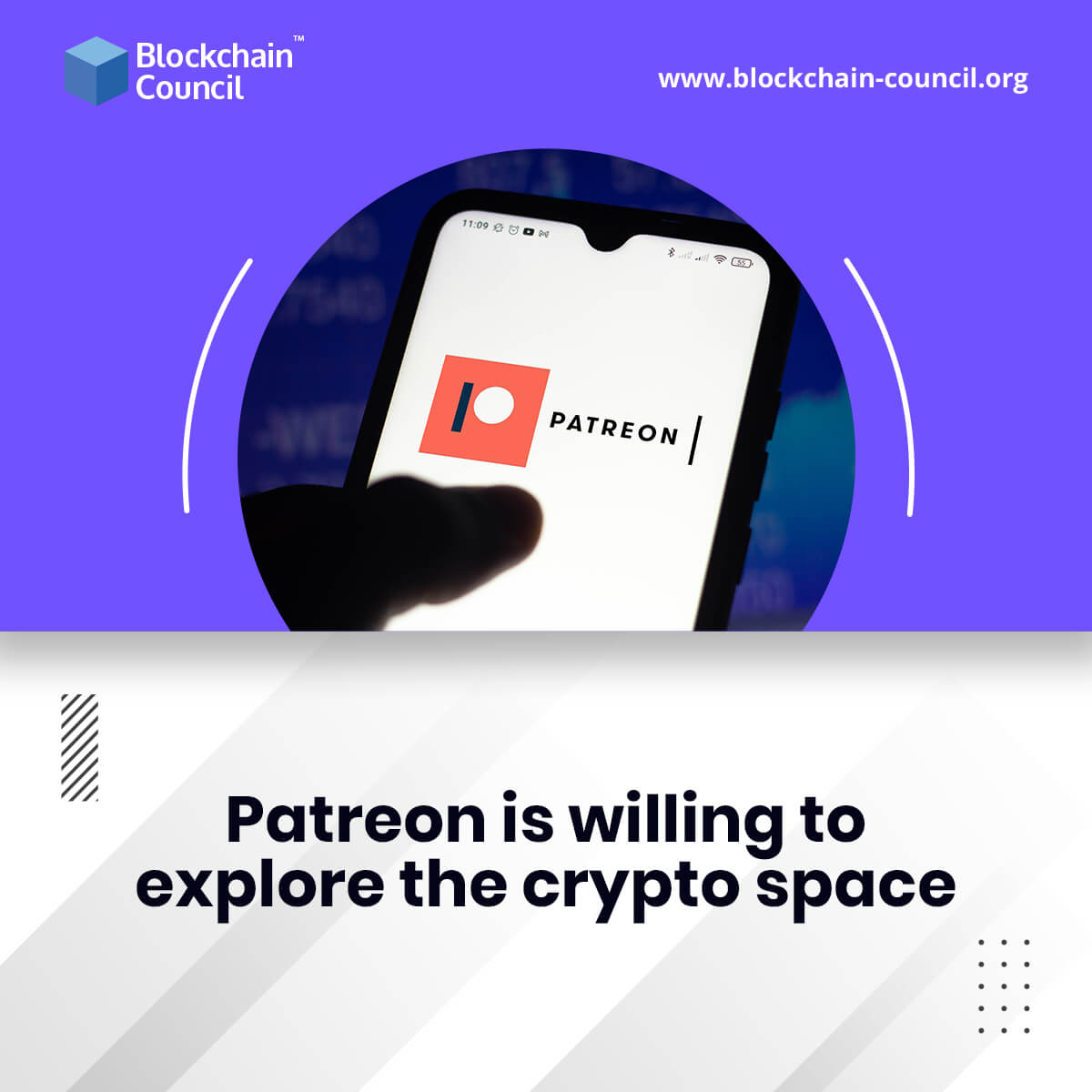 Patreon is willing to explore the crypto space