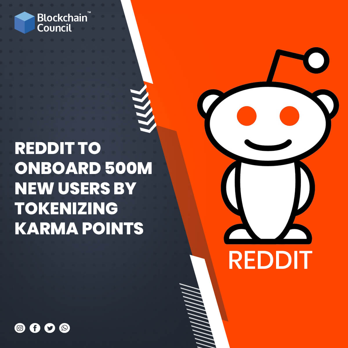 Reddit to onboard 500M new users by tokenizing karma points (1)