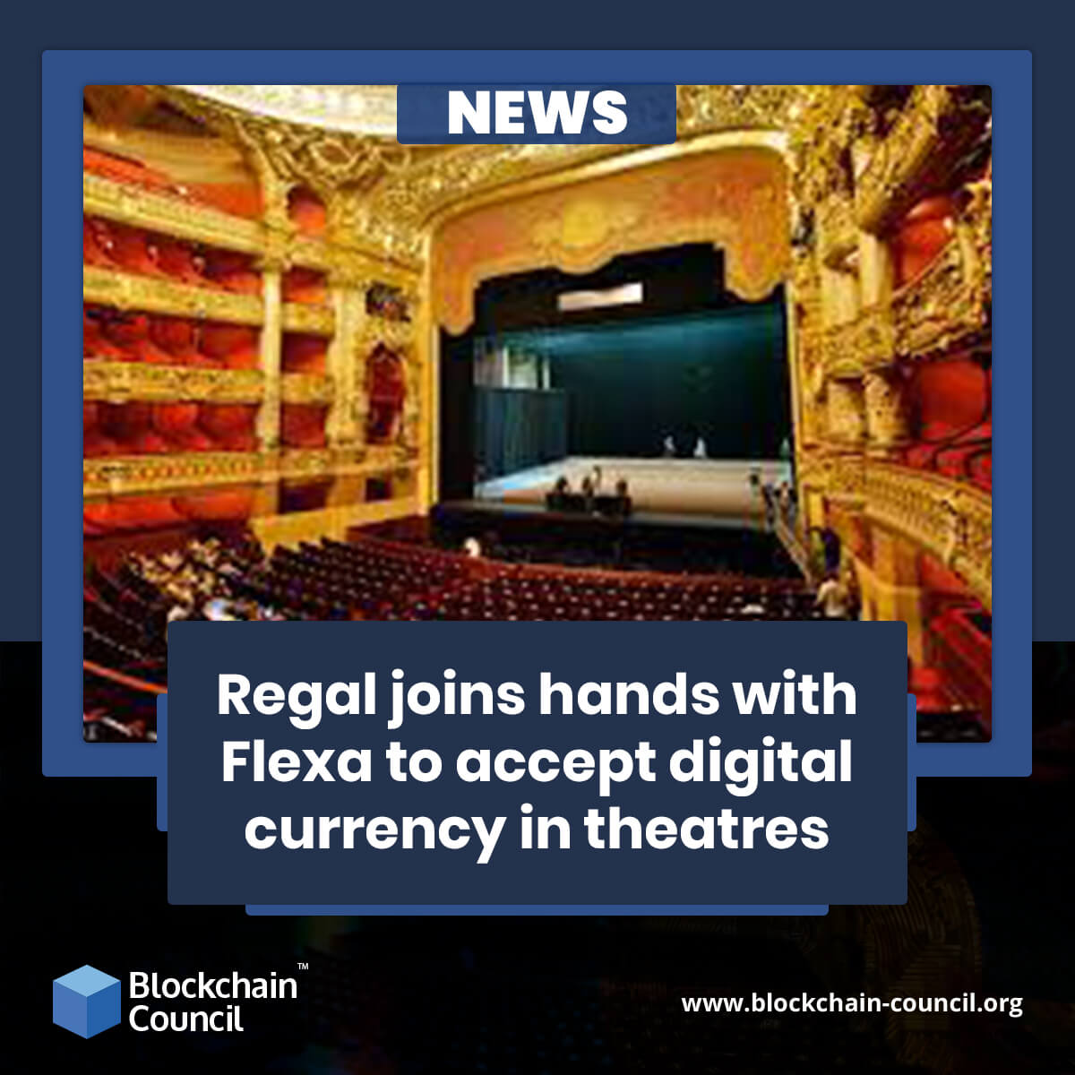 Regal joins hands with Flexa to accept digital currency in theatres