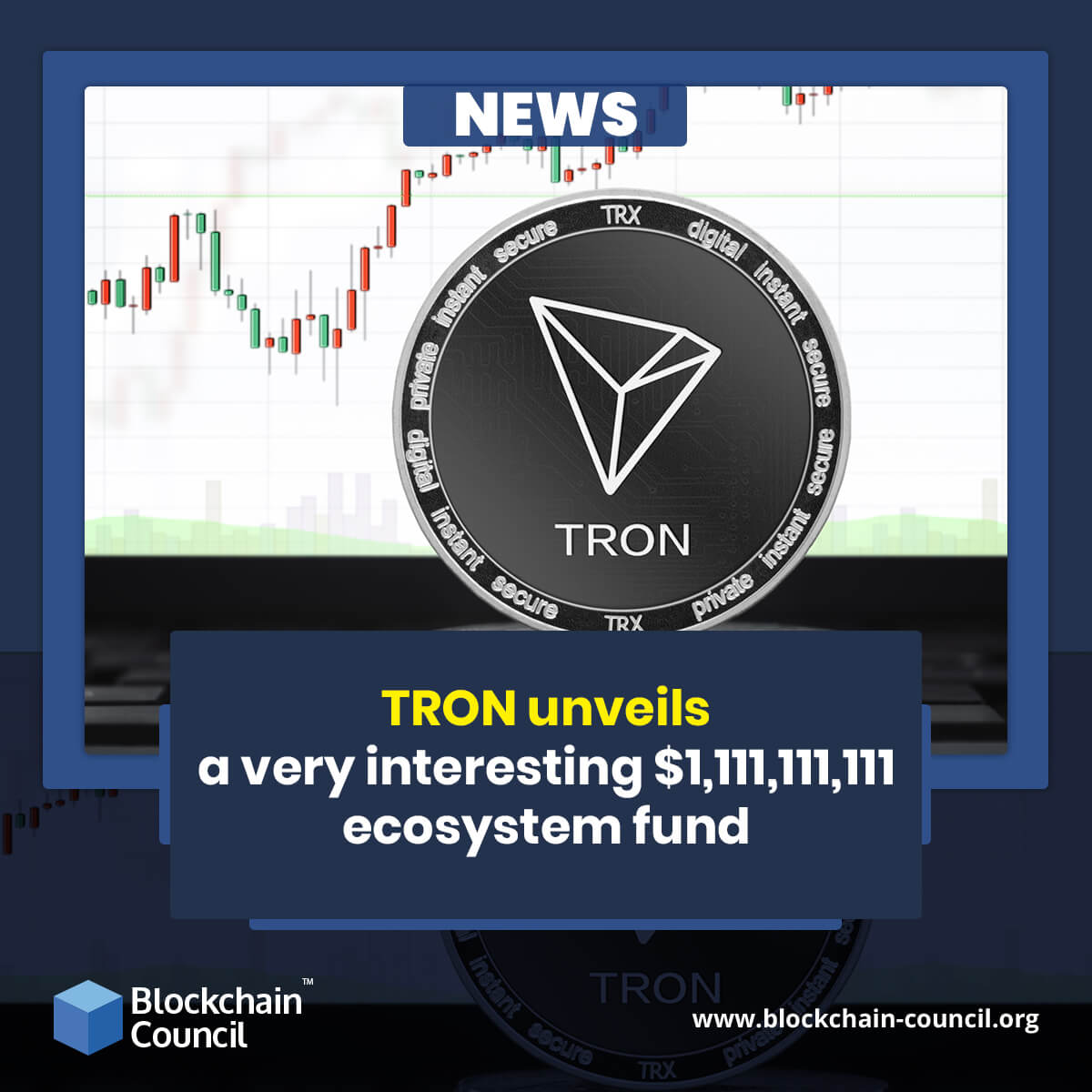 TRON unveils a very interesting $1,111,111,111 ecosystem fund