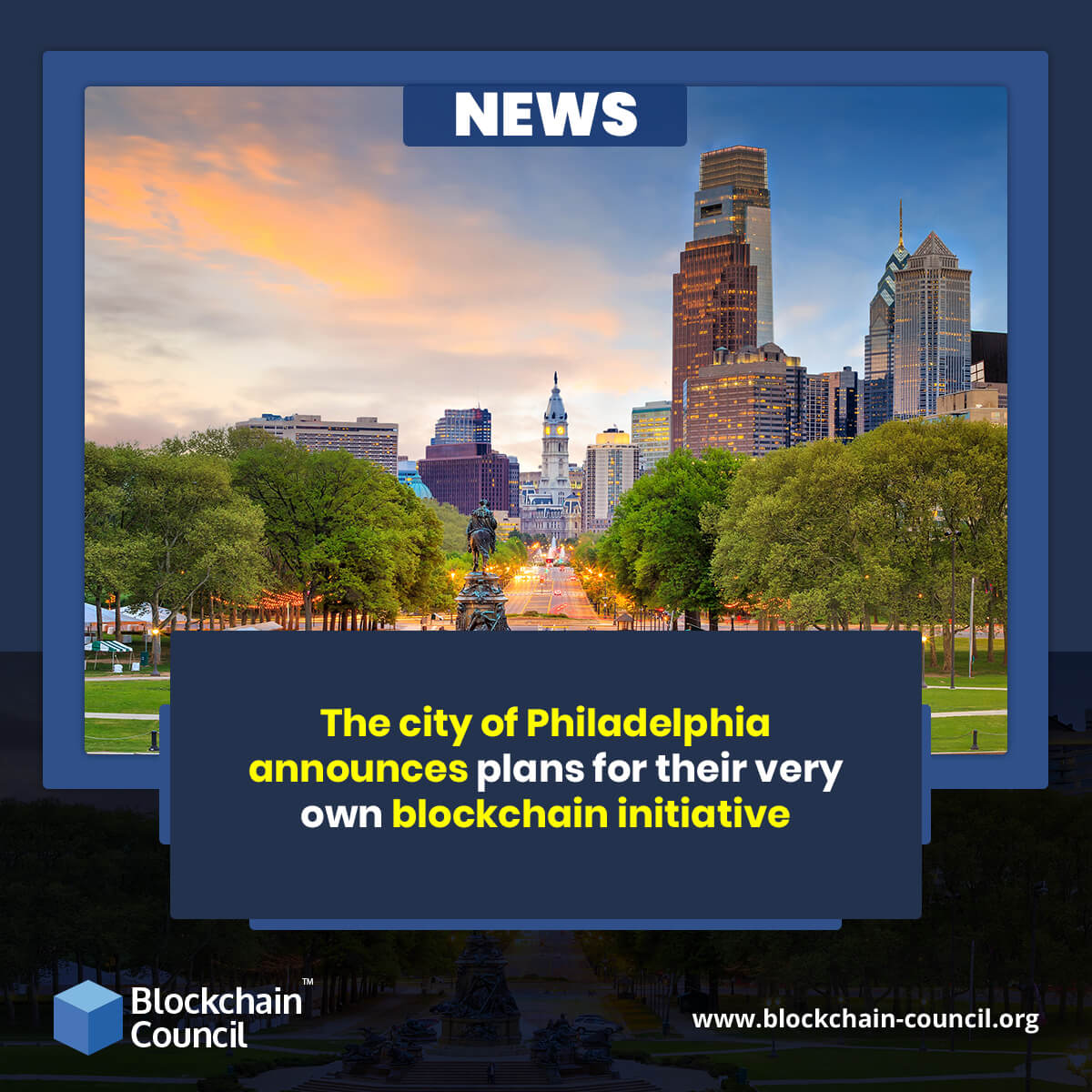The city of Philadelphia announces plans for their very own blockchain initiative