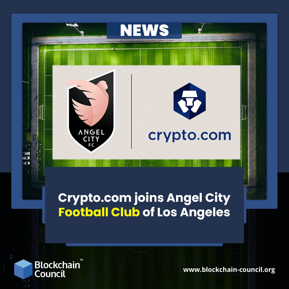 Crypto.com joins Angel City Football Club of Los Angeles