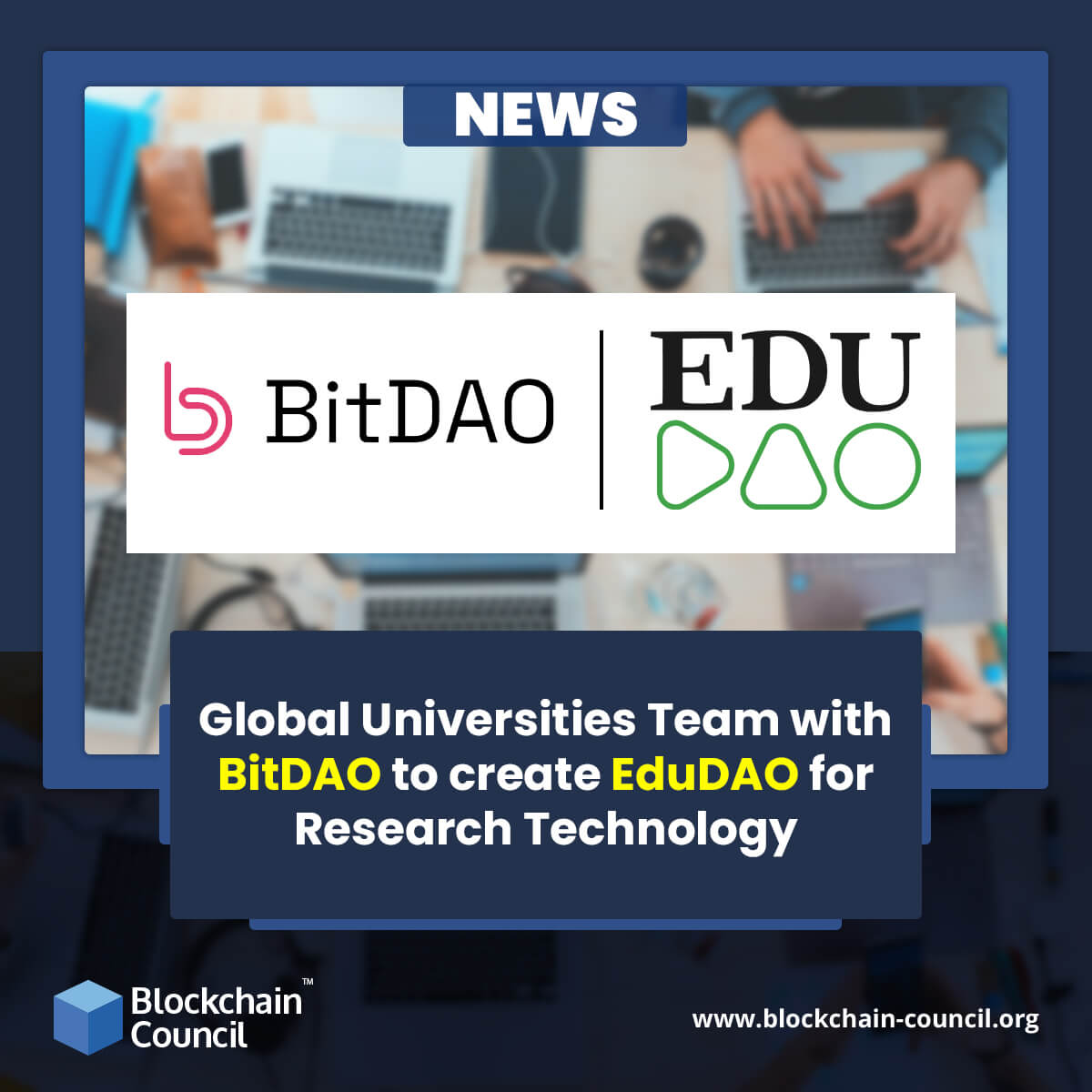 Global Universities Team with BitDAO to create EduDAO for Research Technology