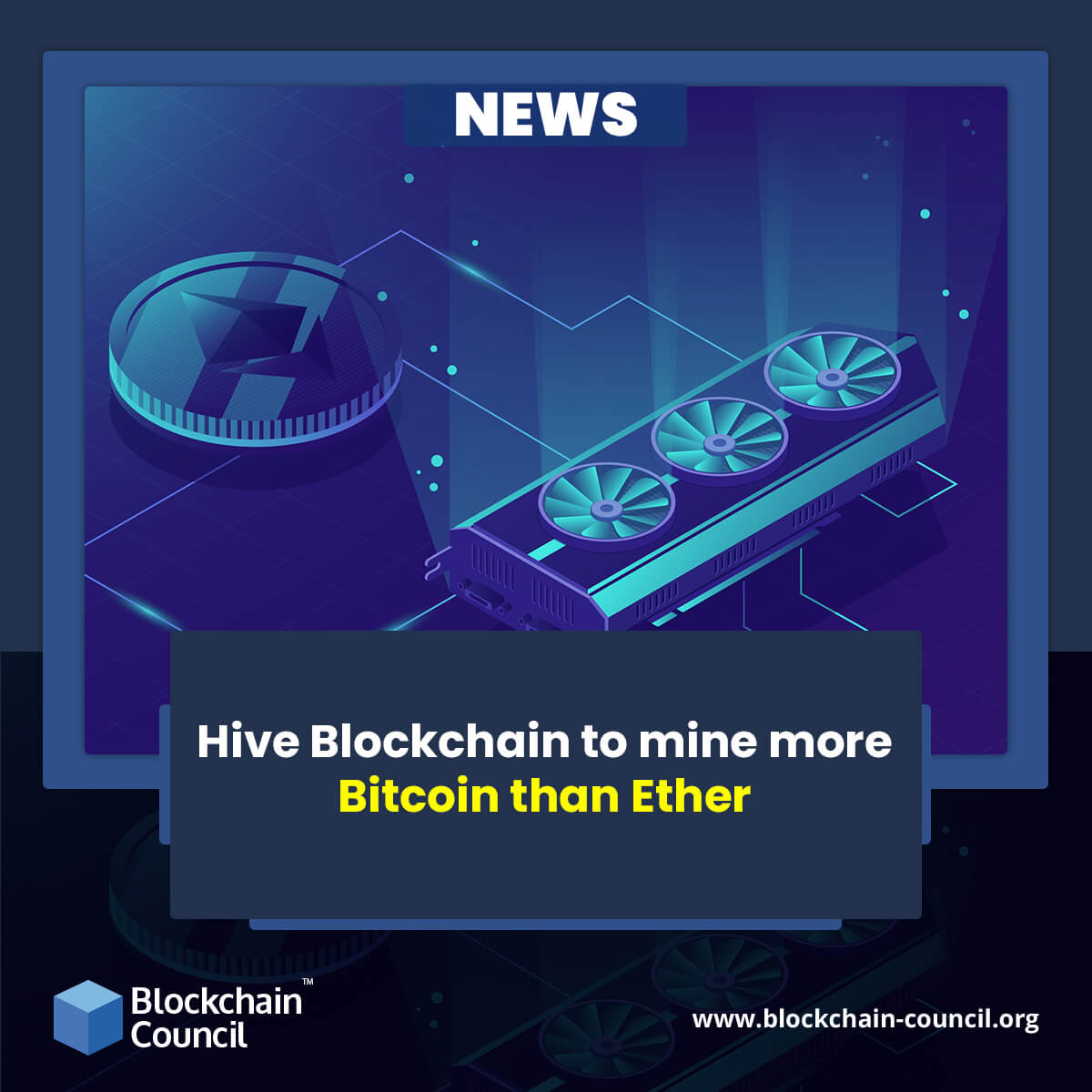 Hive Blockchain to mine more Bitcoin than Ether - Web3 Rodeo