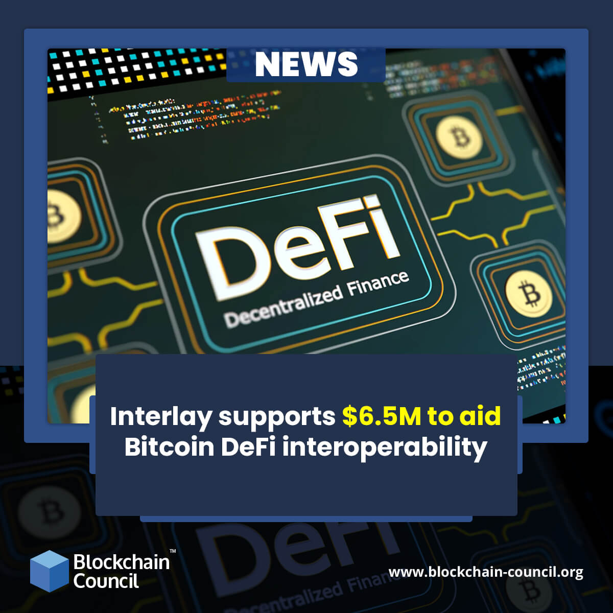 Interlay supports $6.5M to aid Bitcoin DeFi interoperability