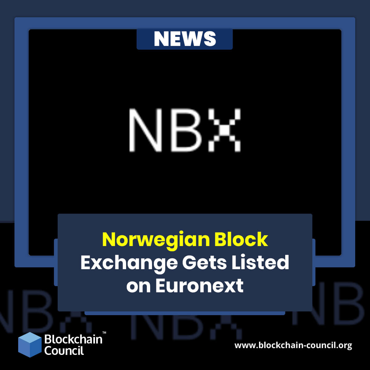 Norwegian Block Exchange Gets Listed on Euronext