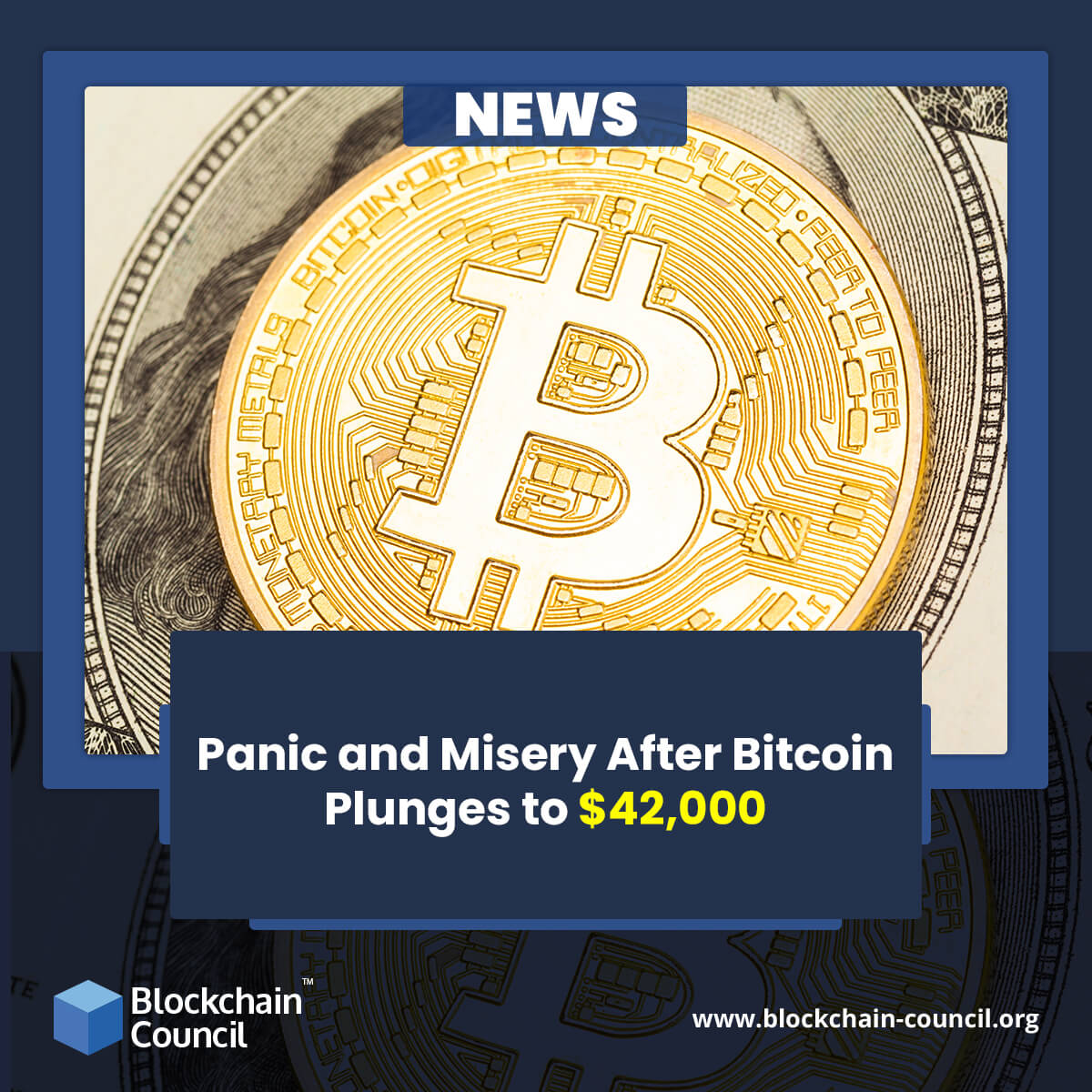Panic and Misery After Bitcoin Plunges to $42,000