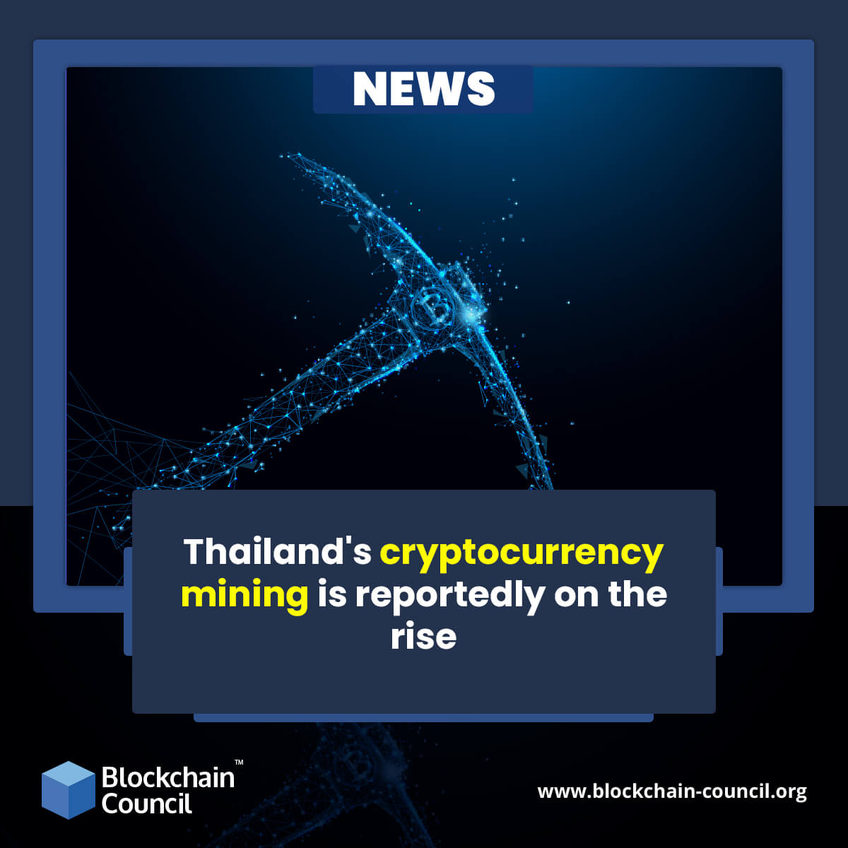 Thailand's cryptocurrency mining is reportedly on the rise