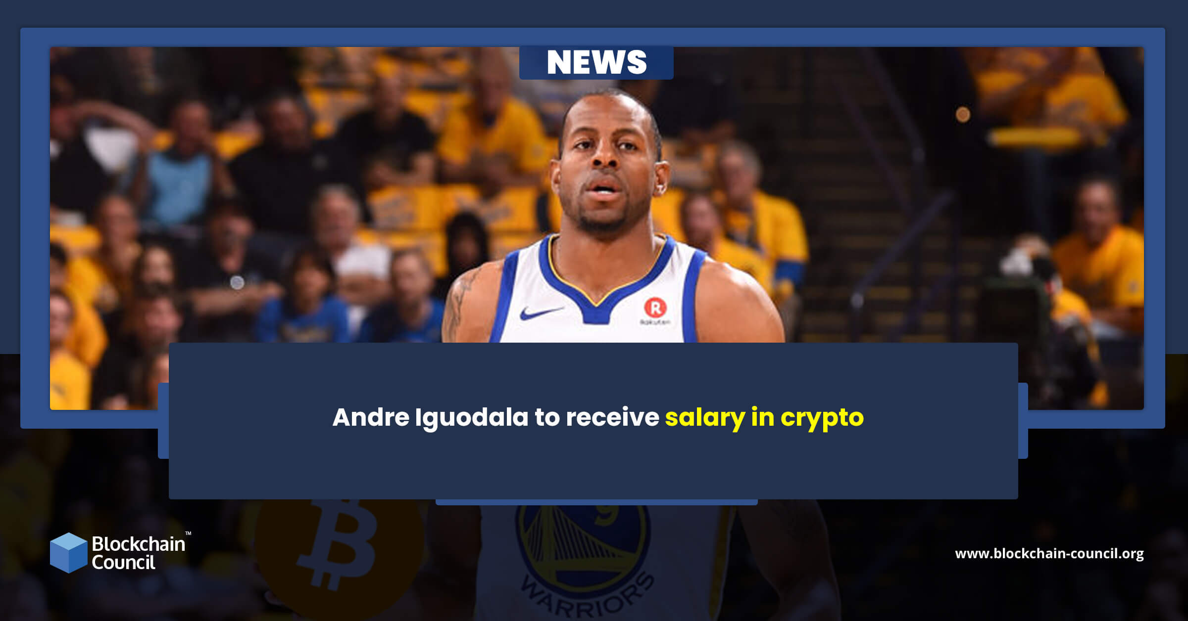 Andre Iguodala to receive salary in crypto