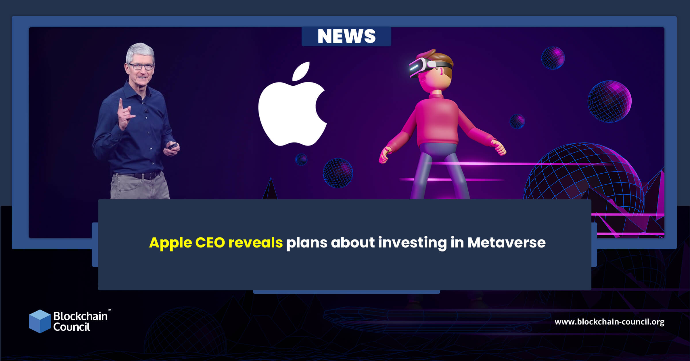 Apple CEO reveals plans about investing in Metaverse