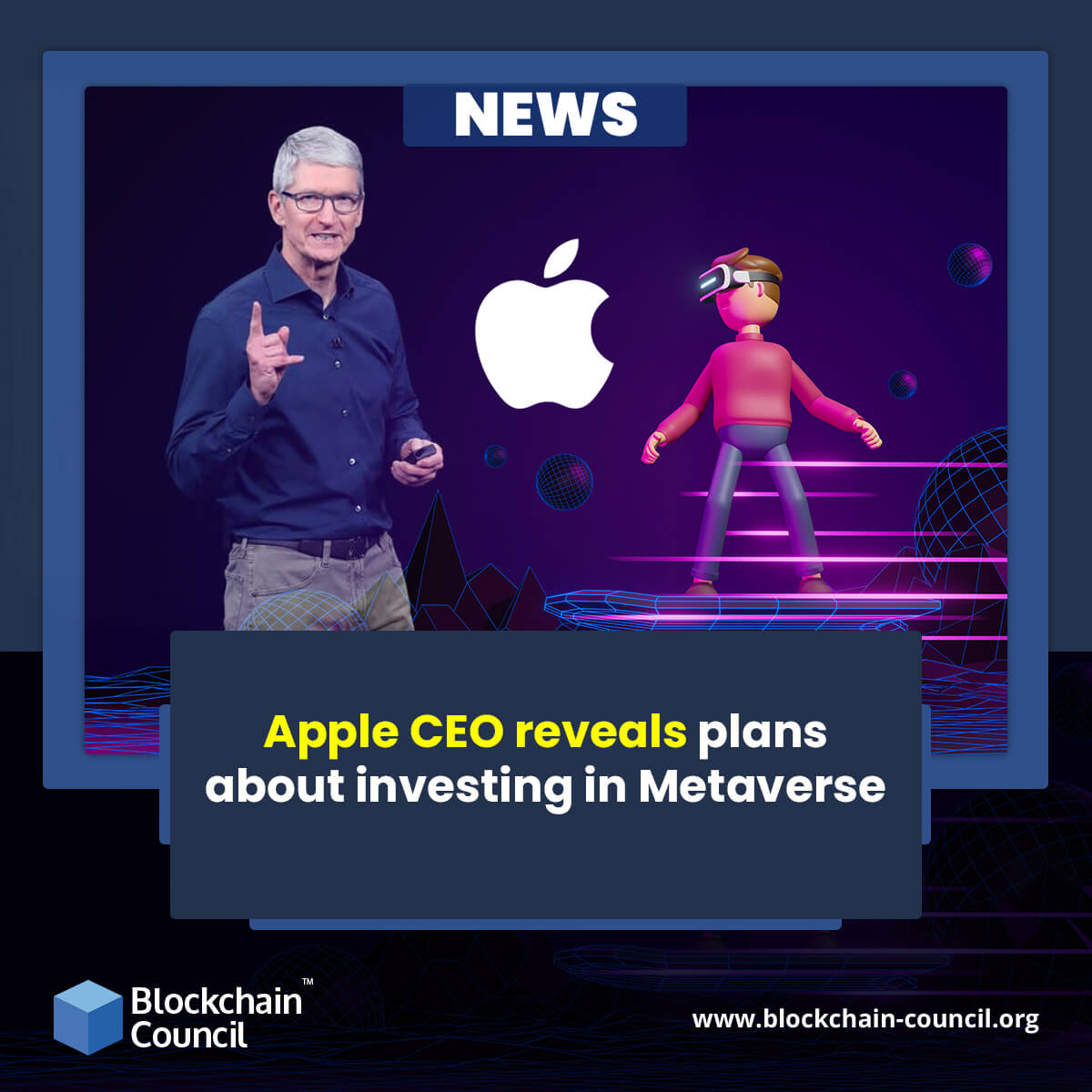 Apple CEO reveals plans about investing in Metaverse