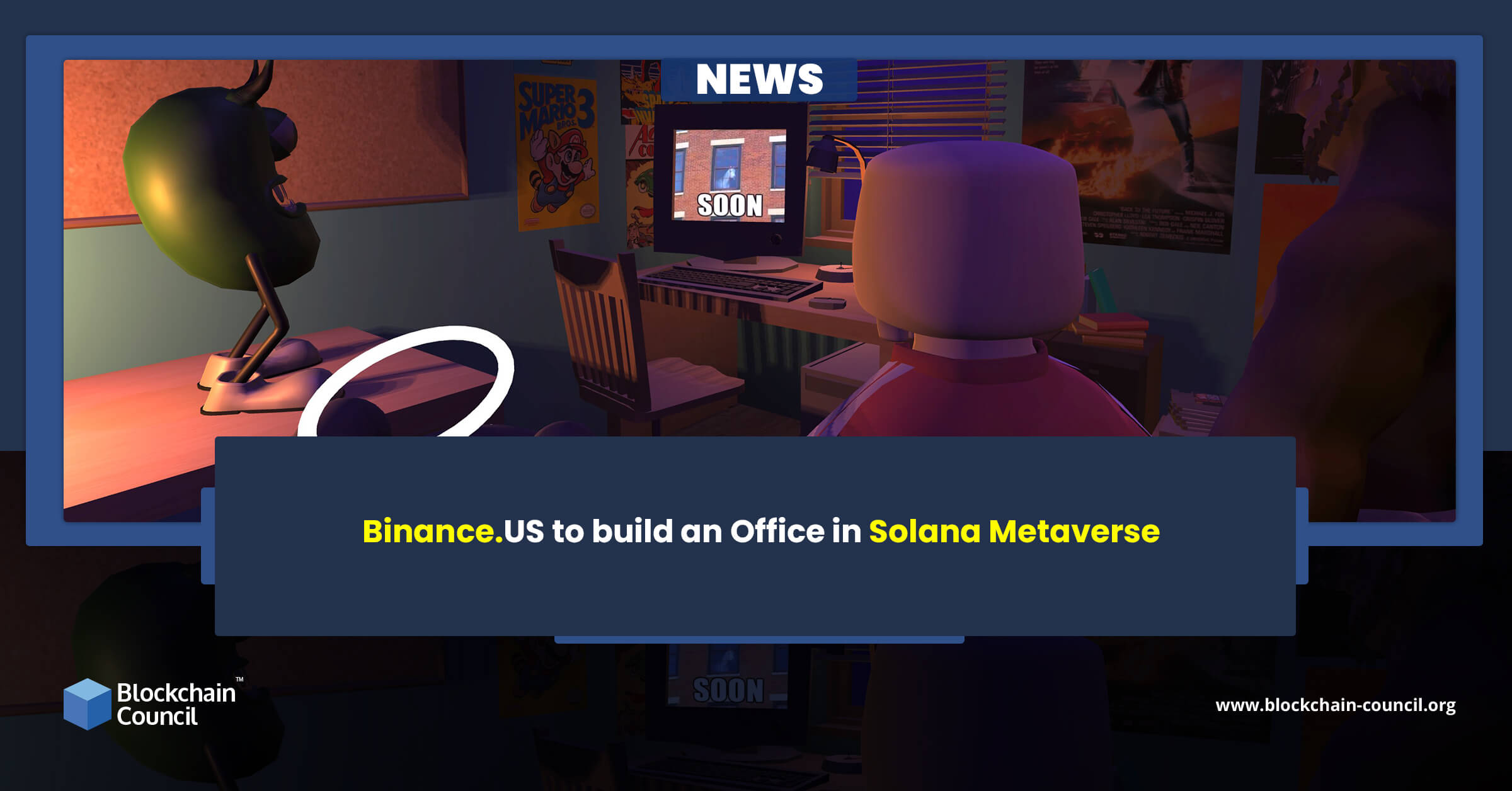 Binance.US to build an Office in Solana Metaverse