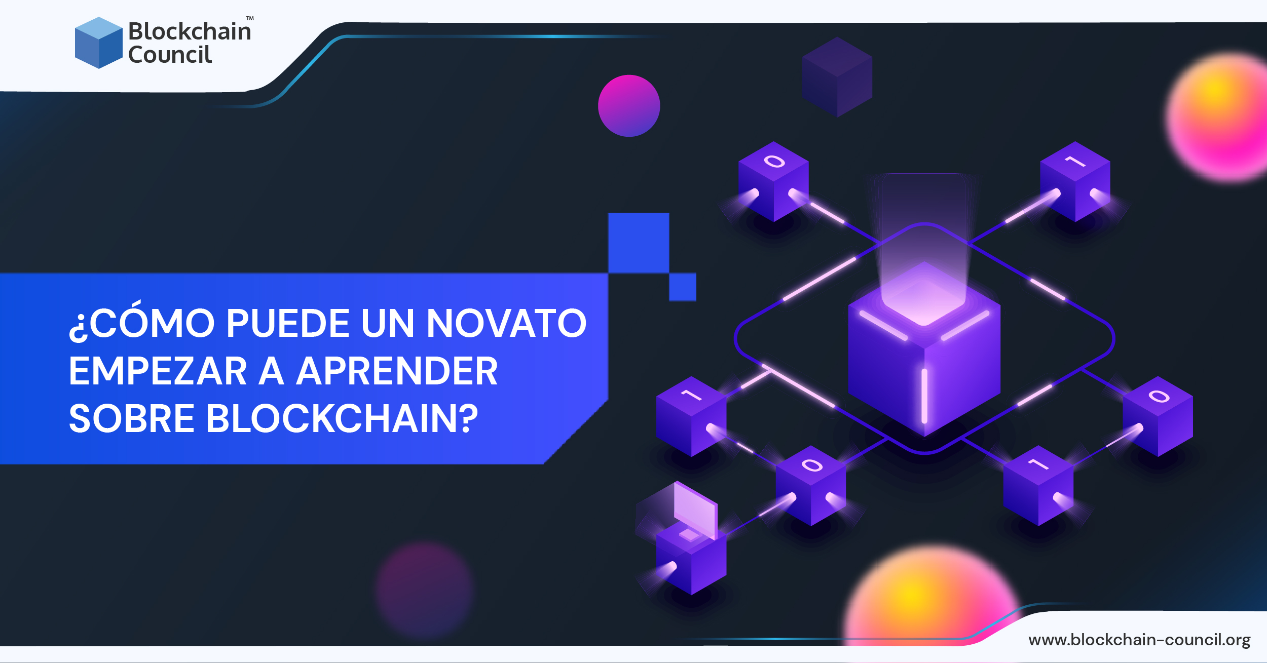 ¿CÓMO PUEDE UN NOVATO EMPEZAR A APRENDER SOBRE BLOCKCHAIN?