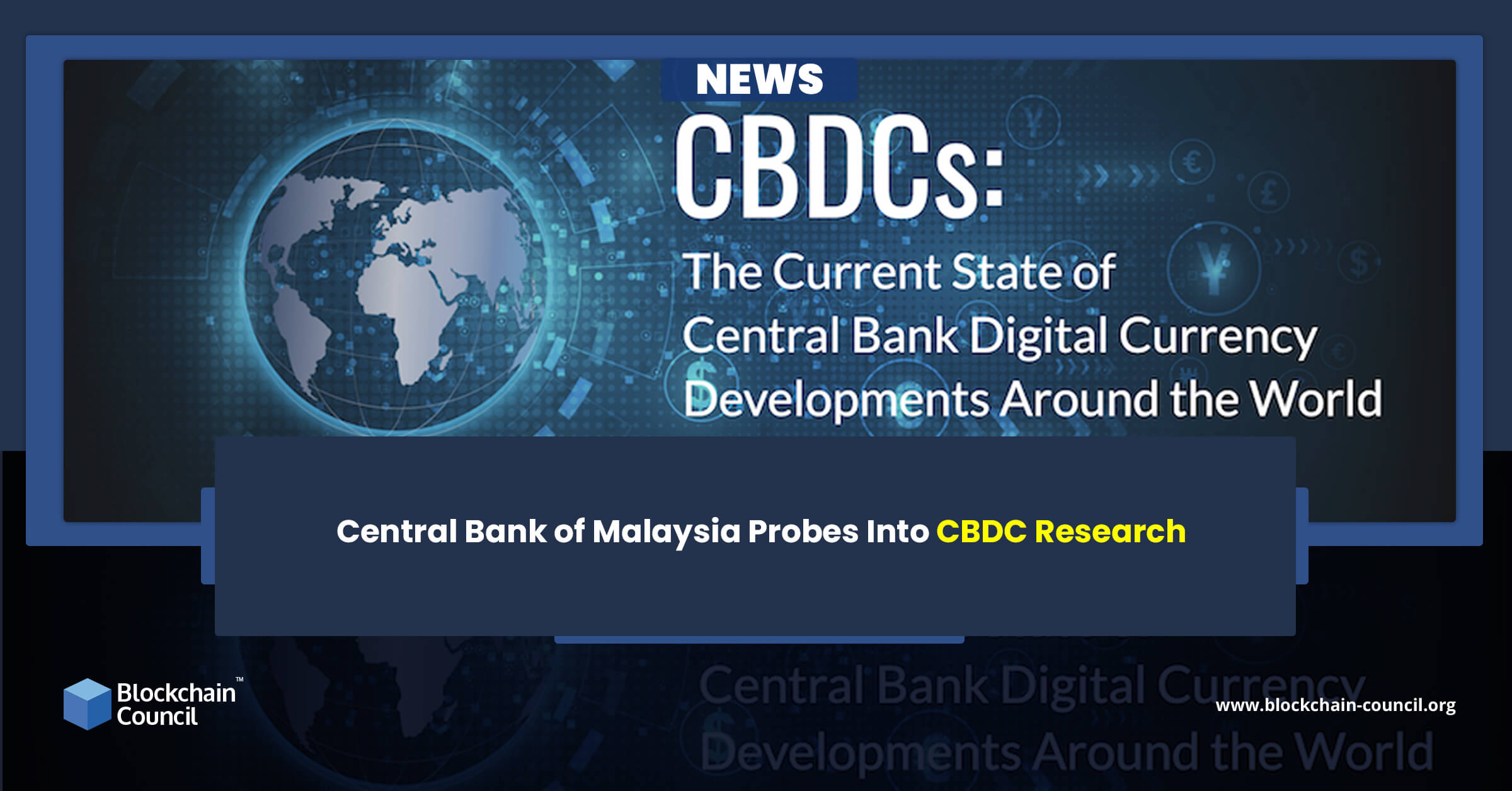 Central Bank of Malaysia Probes Into CBDC Research