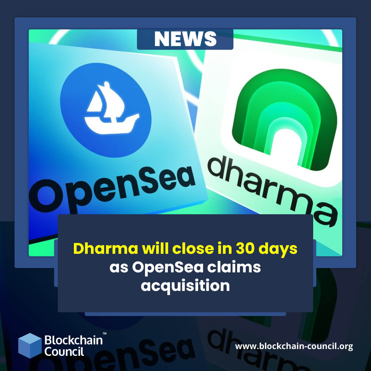 Dharma will close in 30 days as OpenSea claims acquisition