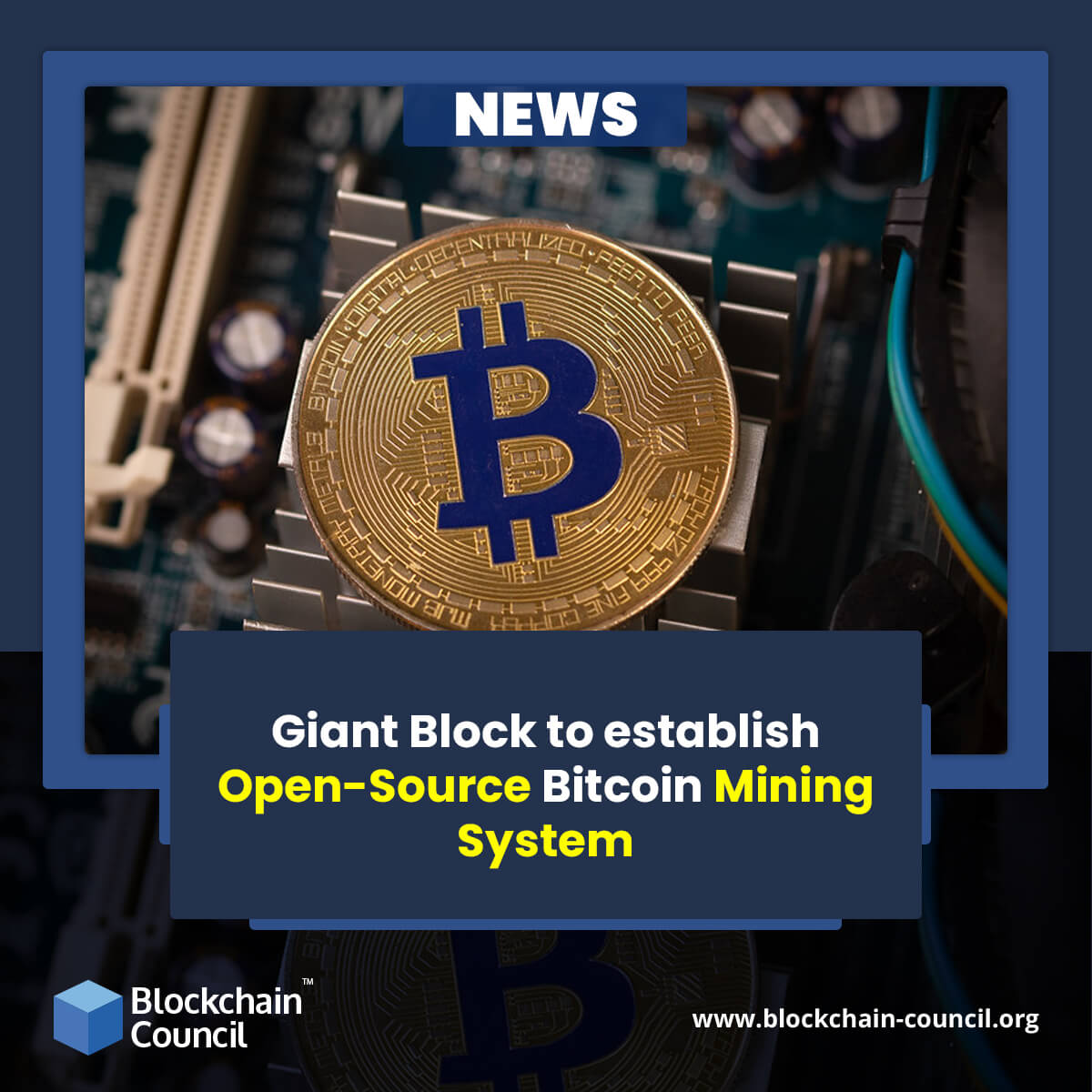 Giant Block to establish Open-Source Bitcoin Mining System