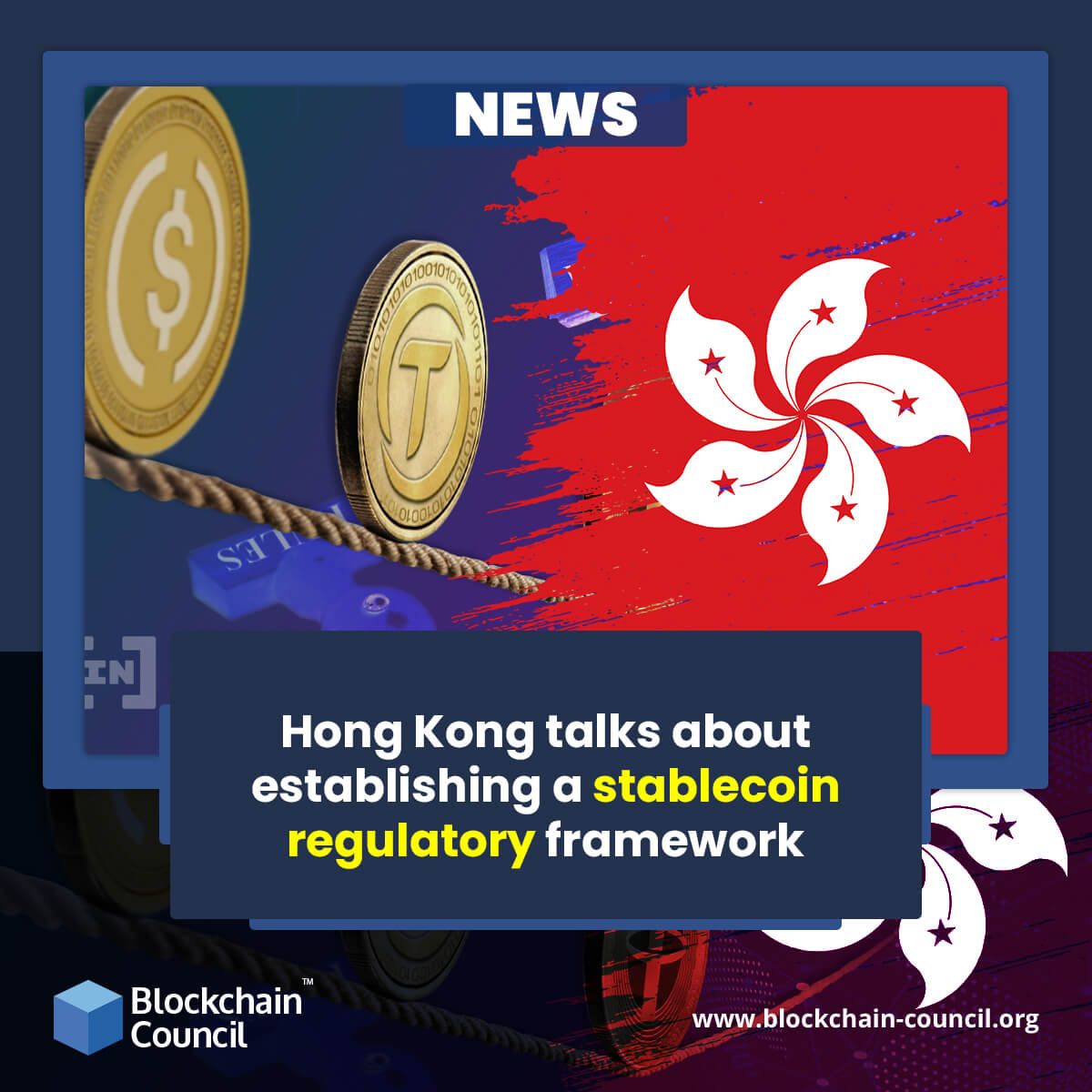 Hong Kong talks about establishing a stablecoin regulatory framework